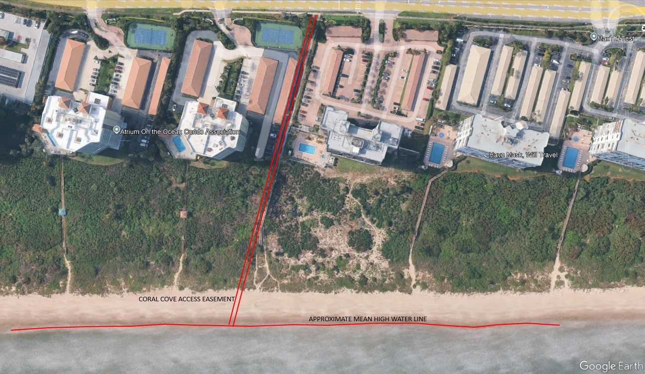 Coral Cove Beach access